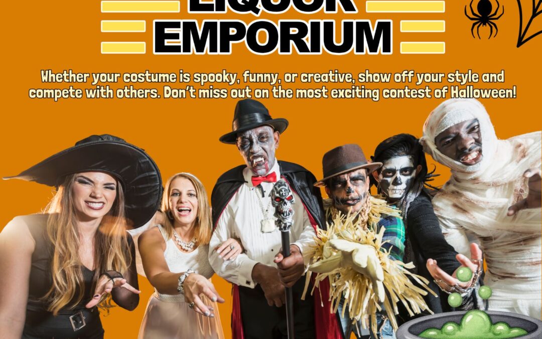 Liquor Emporium’s 4th Annual Boos & Booze Costume Contest!